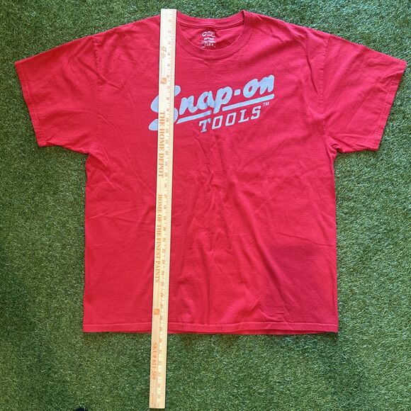 Vintage Official Snap On Tools Red Men’s T Shirt Size XL Authentic  - Picture 2 of 8